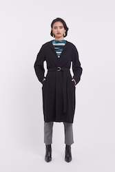 Otherworldly Cardigan | Black BouclÃ©