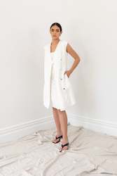 Gallery Coat Dress | Cloud