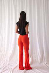 Pants: Obelisk Flares | Sunset Rib
