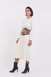 Dresses: La Bouche Dress | Butter Rib / Sand Storm