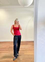 Tops: Lover Tank | Cherry Red