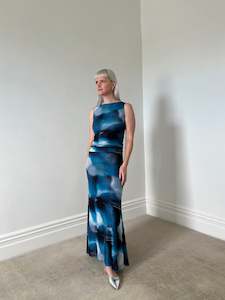 Dress: Ariel Dress | Deep Sea Mesh