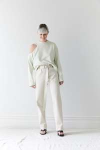 Sweatshirts: Aura Top | Cucumber