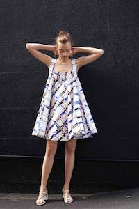 End Of Line Sale 1: Deep Space Dress | Abstract
