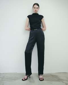 All Clothing: Flight Pants | Black Satin