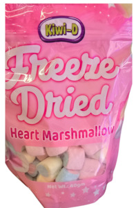 Products: Freeze Dried Heart Marshmallows