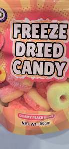 Products: Freeze Dried Peach Rings