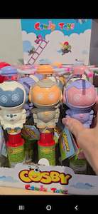 Products: Flashing Robot Toy Candy