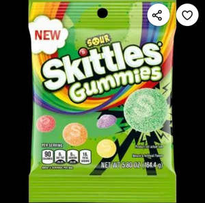 Products: Sour Skittles Gummies