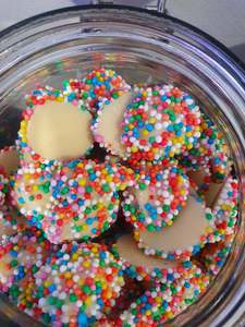 Products: White Chocolate Speckles