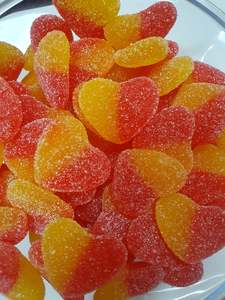 Products: Sour Peach Hearts