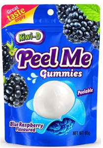 Products: Peel Me Blue Raspberry