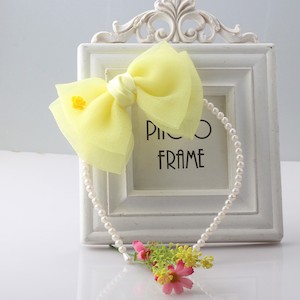 JoJo Siwa Styled Funky Headband – Chiffon Bow – HB015