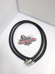 Hoses: pair rear hoses