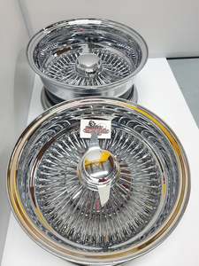Wire Wheels: 14x6 and  14x7 100 spoke wire wheels