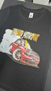 Kirkwood Motorsport cartoon cosmo kids t-shirt