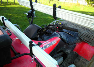Fencing Tools: Fibreglass Post Carrier (Gun Rack)