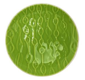 Kowhai Seed Ceramics: kowhai seed: light green