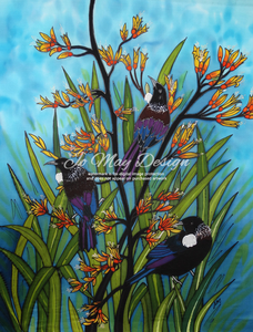 Products: Art Print Tui in Flax 2419