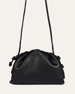 Bambie Cross Body Bag Black Leather