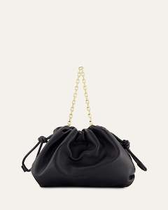 Cross Body Bags: PIPPA CROSSBODY BAG BLACK LEATHER