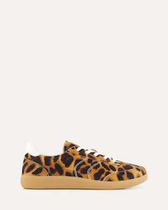 Sneakers: LILO SNEAKERS LEOPARD LEATHER