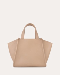 JOYCE CROSSBODY BAG TAUPE LEATHER