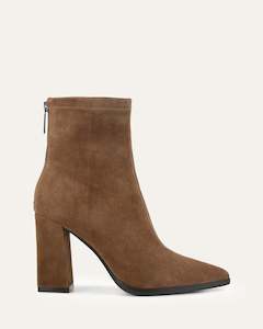 Boots: TEO HIGH ANKLE BOOTS BARK SUEDE