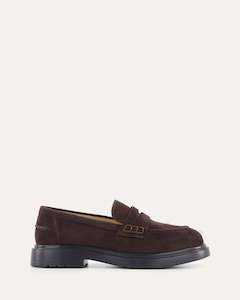 Sale: JARVIS LOAFERS BITTER CHOC SUEDE