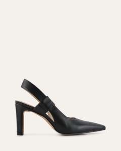 High Heels: SHEPARD HIGH HEELS BLACK LEATHER