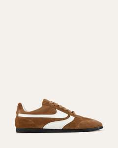 Sneakers: TOTTIE SNEAKERS BISCUIT SUEDE
