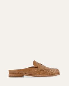 Lace Up Loafers: MOIRA LOAFERS TUSCAN TAN LEATHER