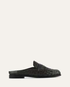 Lace Up Loafers: MOIRA LOAFERS BITTER CHOC LEATHER