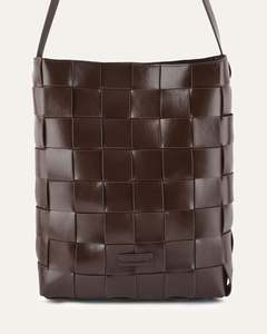 Totes: HAZE TOTE BAG BITTER CHOC LEATHER