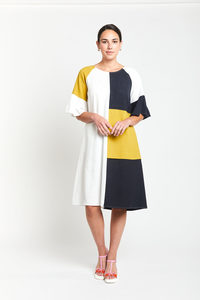 Products: Hudson Patchwork Dress - Obi