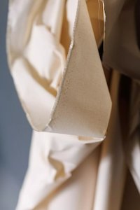 Dry Oilskin: Ecru Dry Oilskin - 1/4 Mtr - NZD $18.25