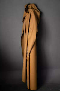 Cotton: 12oz Organic Sanded Twill Stanley Tan - NZ$13 per 1/4m