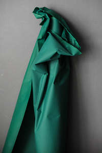 Oilskin: Oilskin Traditional  - Emerald 1/4 Metre. NZD$19.75