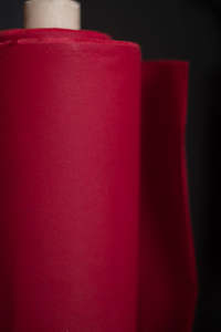 Oilskin: Oilskin  - Red. 1/4 Metre. NZ$18.50
