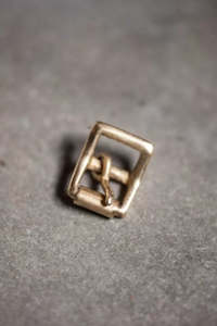 Haberdashery: Brass Roller Buckle