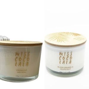 Products: 340g Candle- Blood Orange & Grapefruit or Fresh Orchid