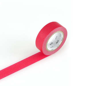 Washi Tape: Bright Red | MT Medium Washi Tape