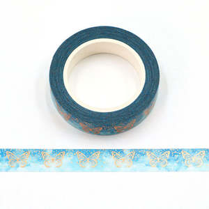 Gold Butterfly | Thin Washi Tape