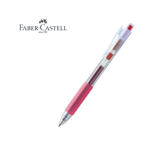 Faber Castell: Faber-Castell Air Fast Dry Gel Pen | 0.5mm Red