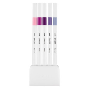 Fineliners: Uni Emott Everfine Fineliner 0.4mm | Small Pack No. 7 Floral