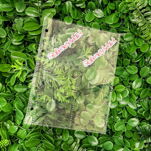 Loose Leaf Accessories: Clear Planner Pockets | A5 2 Column Pocket