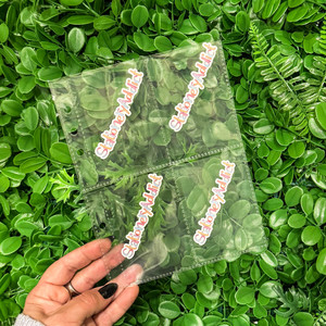 Clear Planner Pockets | A5 Quad Pockets