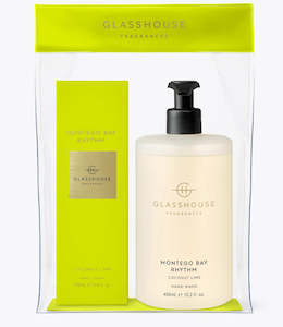 Products: Set - Hand Cream + Hand Wash - Montego Bay (Montego Bay) - Glasshouse