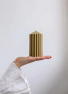 Candles By Blow My Wick: Candle Decor - Cirque Pillar - Short