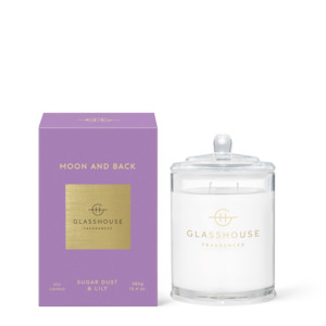 Candle - GH - Moon and Back - (Rose Petals + Brown Sugar) - 380g